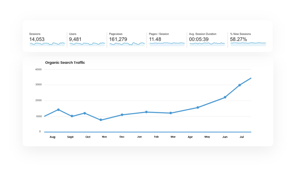 SEO Case Study Results